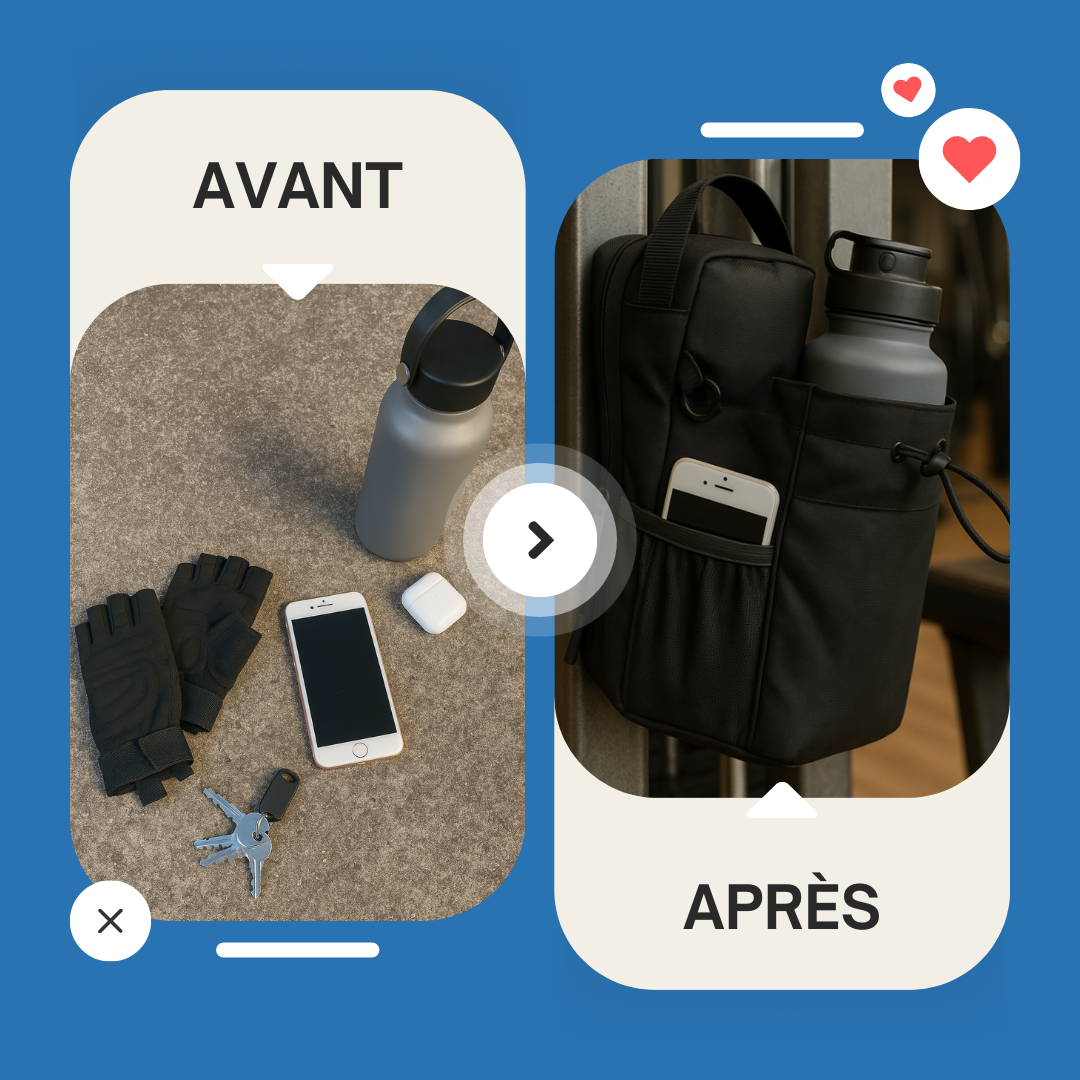 Sac de sport Liumfit — Fixation instantanée